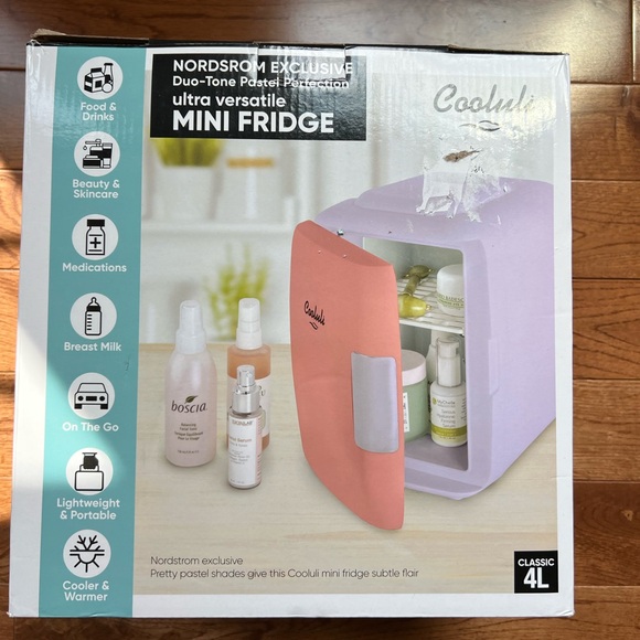 Cooluli 4 Liter Classic Mini Fridge - Nordstrom Exclusive *Small Cosmetic Flaw - Picture 2 of 16